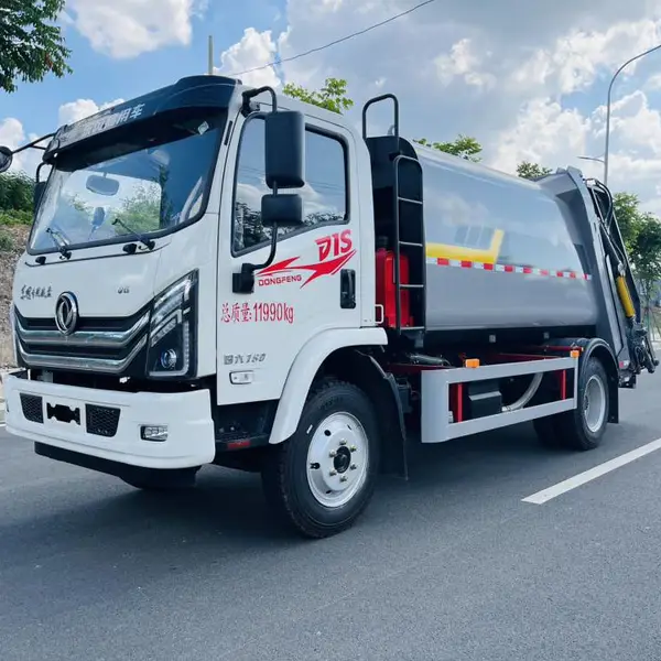 生活垃圾密闭垃圾车 小型垃圾运输车 市政环卫垃圾清运车