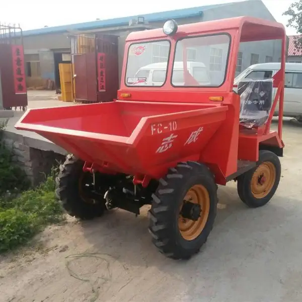 浩阳工地用柴油翻斗车 工程前卸式运输车 小四轮自卸车