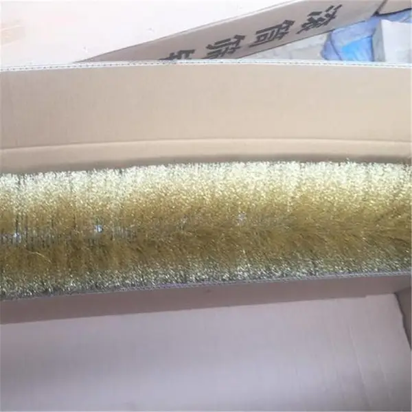 直丝耐磨防堵钢丝刷 砖厂滚筒筛钢丝刷