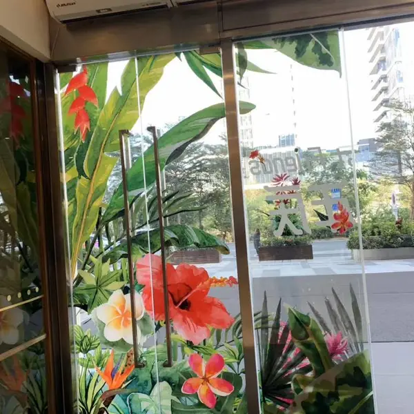 深圳超透明胶贴纸广告制作 进口材质 uv打印