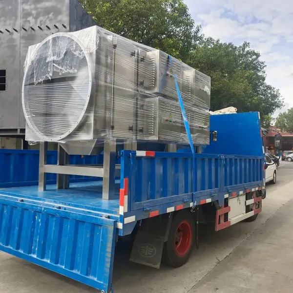 工业水雾废气处理设备 杉盛动态水雾拦截器 环保工程安装