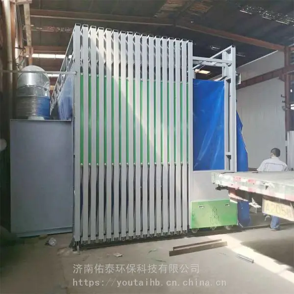 厂家供应移动伸缩喷漆房