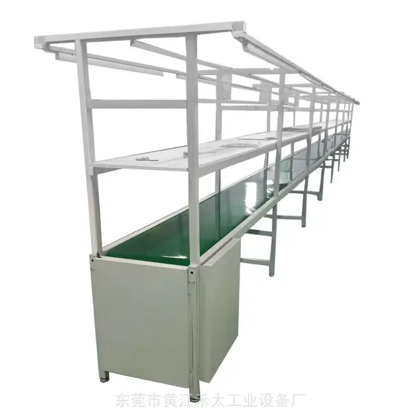 广东流水线线束包装线电子组装加工皮带线输送机传送带