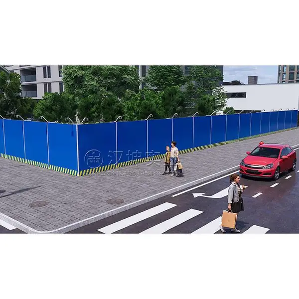 长沙建筑工地施工围挡_***围挡_工程施工围挡_汉坤实业