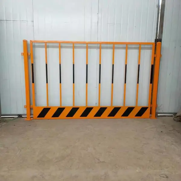 基坑护栏网 警示标语基坑护栏 建筑工地红白基坑护栏 临时护栏围栏网
