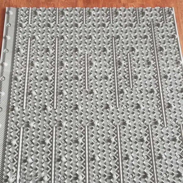 荏原冷却塔填料尺寸950*950mm PVC材质淋水片银博定制