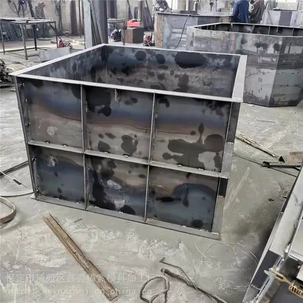合肥水泥配重墩模具 独立柱墩基础模板 路灯杆基础底座模具 鑫鑫