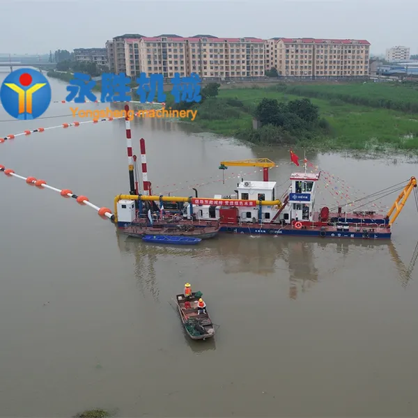 湖北水库清淤8寸挖泥船 小型环保绞吸式挖泥船厂家直销
