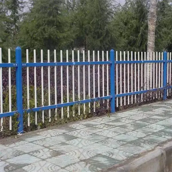 小区工厂围墙护栏 农村院墙隔离栏杆 市政工程装饰圈栅栏