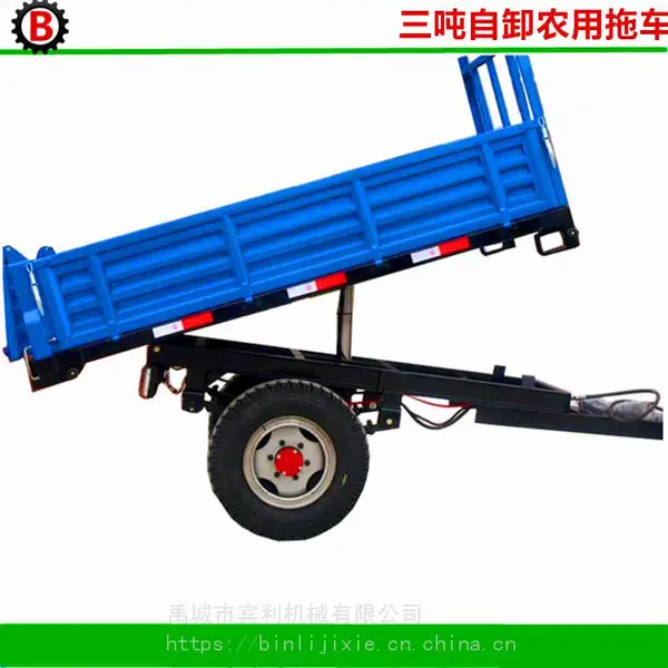 小型单轴农用拖挂车 移动牵引平板运输车厂家 可定制