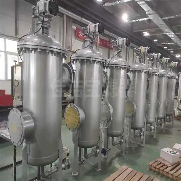 佳洁宝滤器 全自动自清洗过滤器 工业废水处理设备 立式刷式