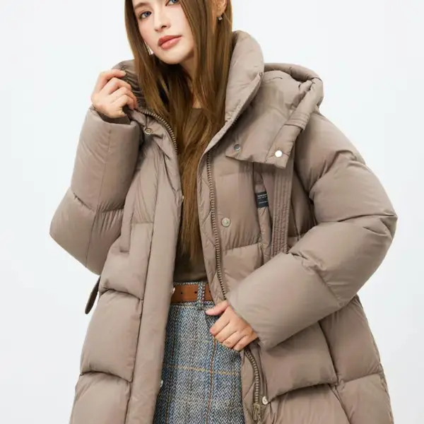 26款品牌撤柜Vivis纬纬诗羽绒服时尚女装外套尾货折扣批发货源