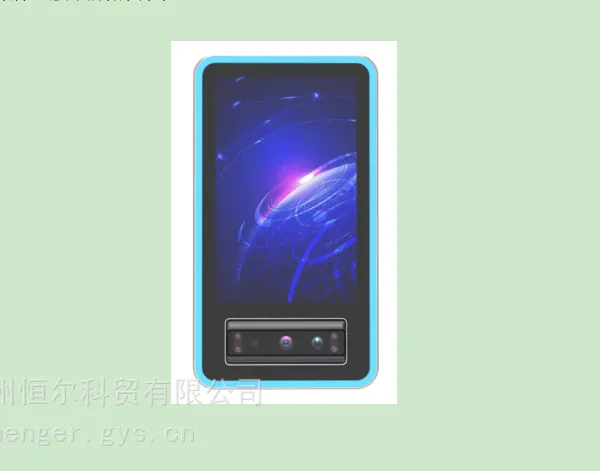 郑州虹膜人脸门禁终端ZG-iD18/HX 8寸屏 支持闸机使用