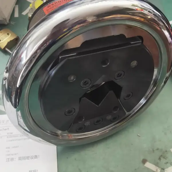 boschert带制动器的安全卡头无纺布复卷机用