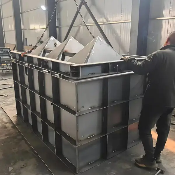 程恩模具预制化粪池钢模具 混凝土化粪池成型模板 可定做加厚型钢模
