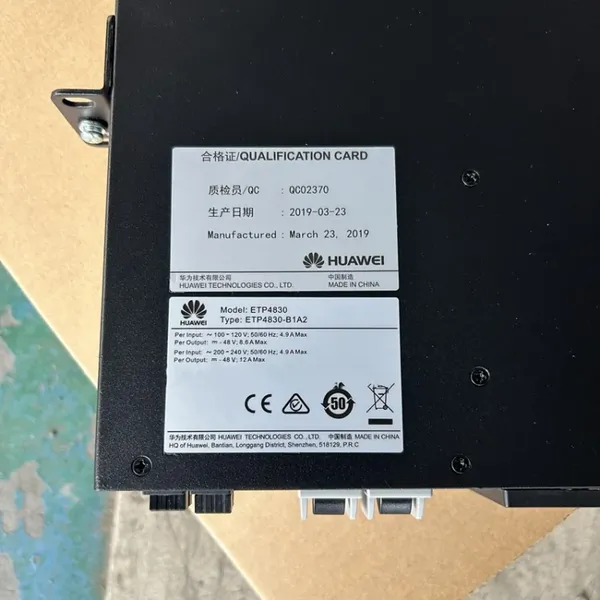 嵌入式电源ETP48200-B2A1开关电源设备48V200A配套机框