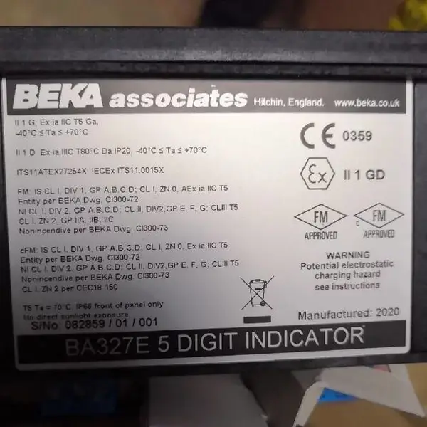 ��Ӧ BEKA ����ָʾ�� BA 327 E-BL