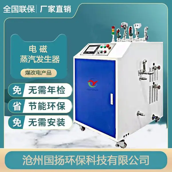 智能新时代 电磁蒸汽发生器 电热水锅炉 落地式220V电锅炉