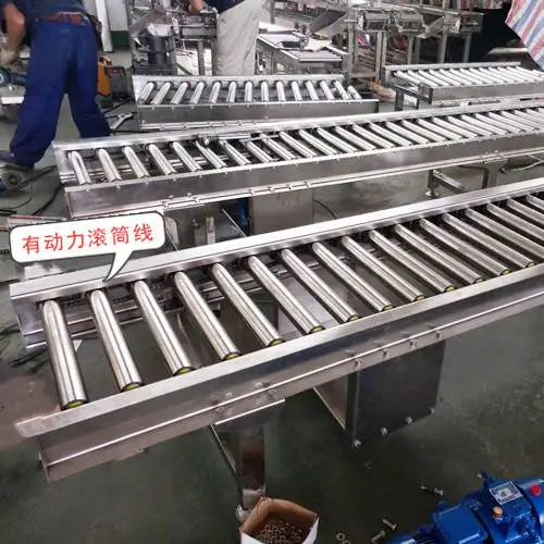 顶升旋转滚筒输送机重载顶升横移辊道输送线仓储物流滚轮传送机