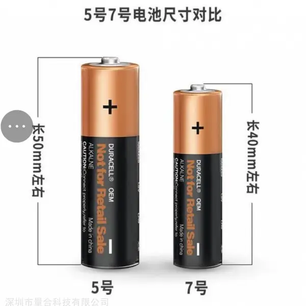 代理金霸王AAA7号MN2400LR03英文出口工业装DURACELL碱性电池