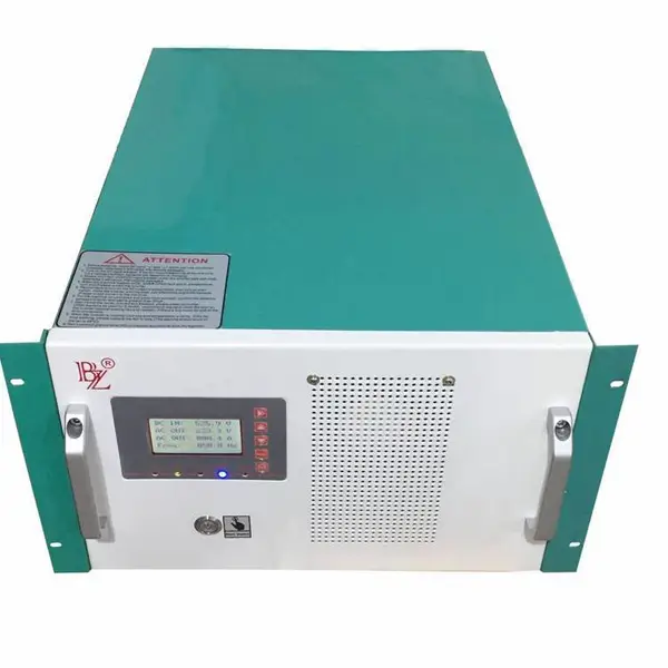 ***弦波工频离网车载逆变器单相6KW足功率小体积机架式逆变器