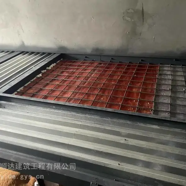 三间房 复式层制作搭建二层阁楼钢结构花架梁制作