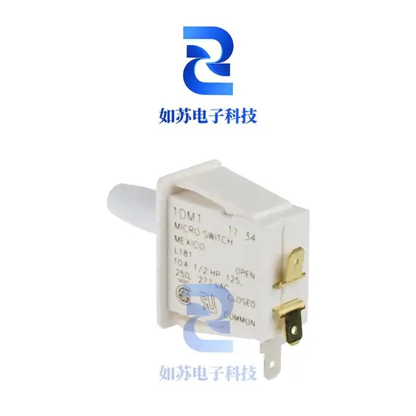 1DM1 霍尼韦尔授权 微动开关 限位开关双掷 277V 10A 家电门灯、门联锁装置 如苏电子科技