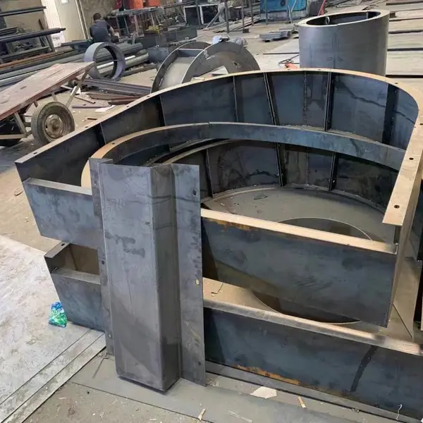 新河乡 路基护坡工程 拱形骨架护坡钢模板 激光切割下料尺寸精准 京伟