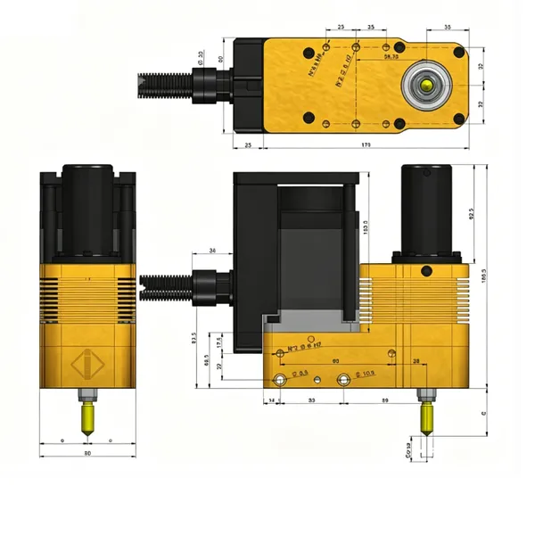 MICRONORM 高速电控螺纹成型机构 SL.2005.1 M3 适配自动化设备