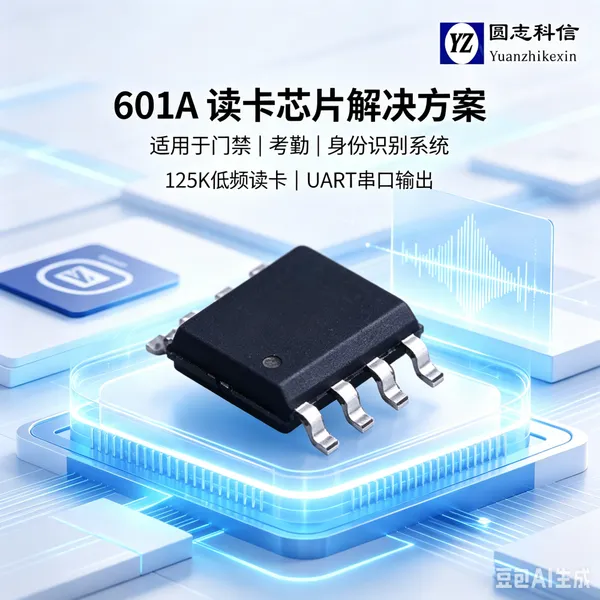 M601a 125K ID卡读卡芯片办公商场/洗浴中心储物箱的安全控制