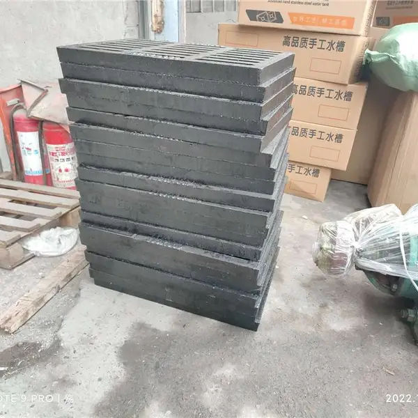 黔南铸铁水篦子供货 铸铁水篦子 滨河步道排水 250x500x20 B125 不易开裂破损