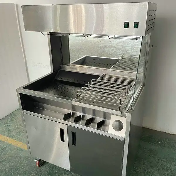Sotana立式薯条工作站索塔纳汉堡设备