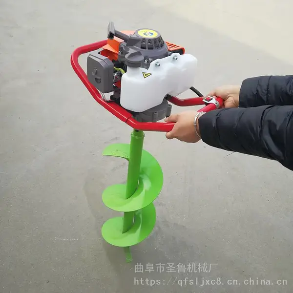 汽油便携式打眼机 阳泉大棚立柱打桩机 潍坊篱笆电线杆打眼机