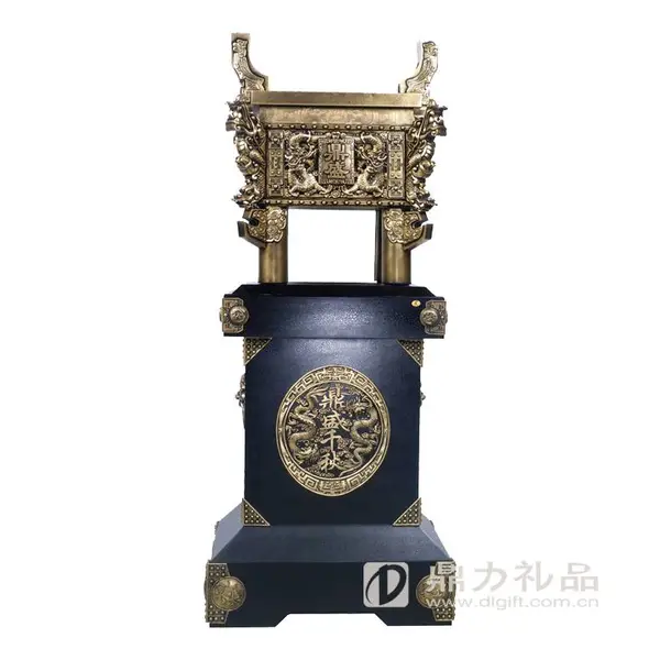 现货供应大型工艺品摆件金属鼎盛千秋H款4号