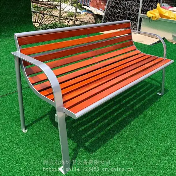 定制户外休闲椅不锈钢排椅座椅小区长凳子公共靠背椅铝合金路椅