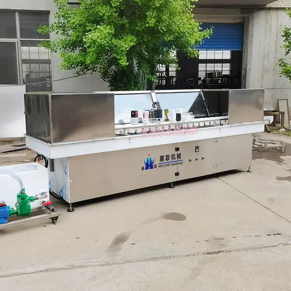 玻璃瓶制品厂洗瓶机 防腐洗瓶机 耐酸碱 多次冲洗
