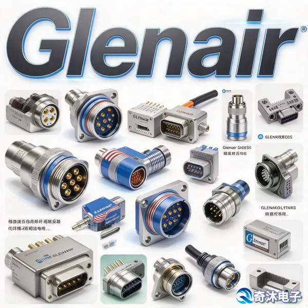 Glenair 805-004-22NF15-201PC 航空连接器 车铣壳体 原厂代理商