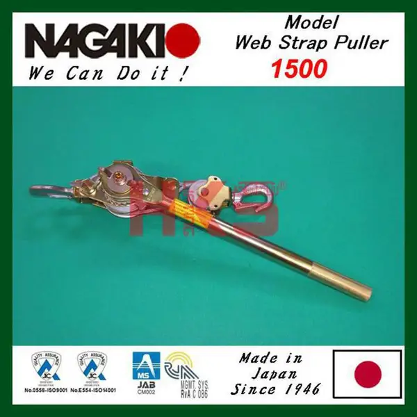 日本NGK钢丝绳棘轮紧线器 MODEL1500 1.5T钢索式紧线器 原装进口