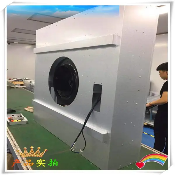周口LED厂4*4ECFFU过滤单元驻马店净化车间DCFFU群控直流FFU新风