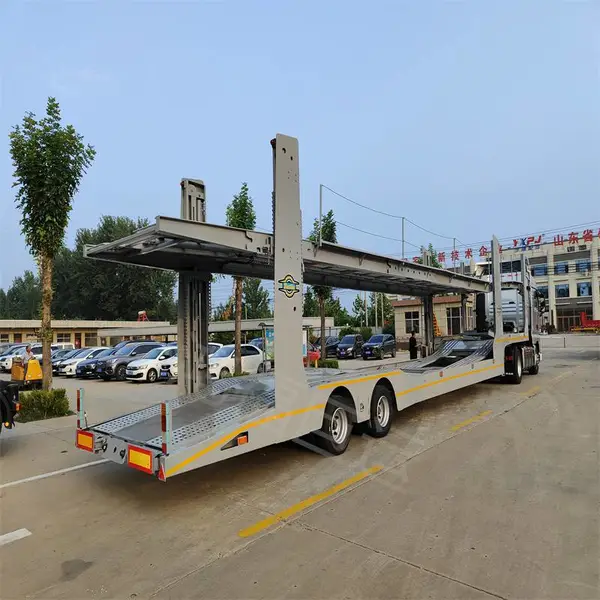 轿运车 出口俄罗斯轿运车出口17米八位轿运车 托运轿车专用车
