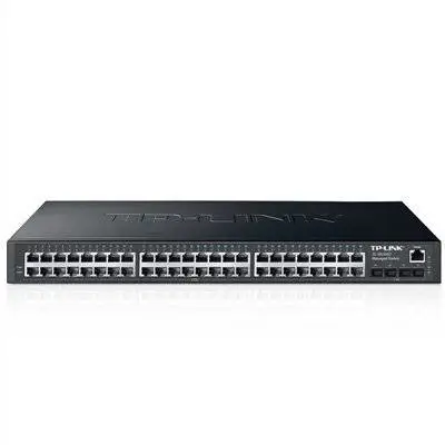 TP-LINK TL-SG3452全千兆二层网管核心交换机48千兆口+4SFP光纤口