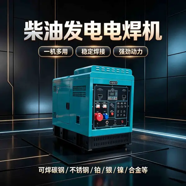 工程采购标配设备400A柴油发电电焊机TO400A-JL