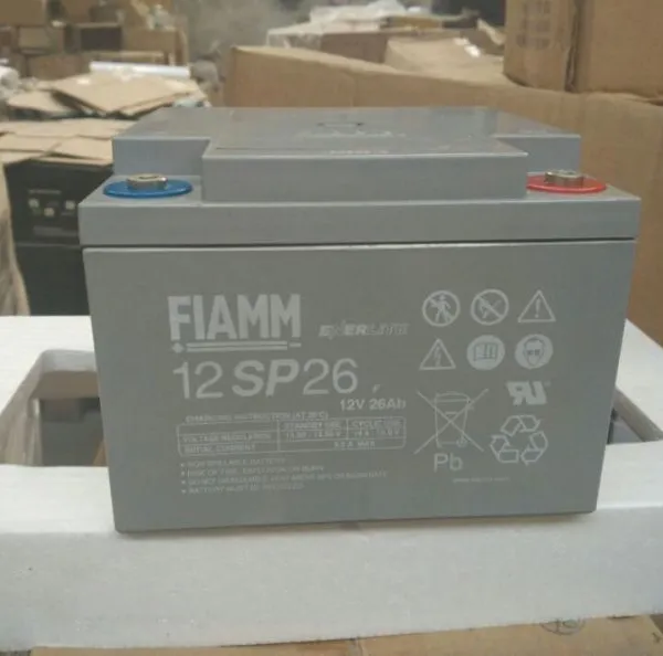 FIAMM***蓄电池 12SP26 12V26AH意大利原装正品