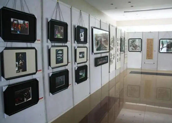 书画展专用展架艺术板墙