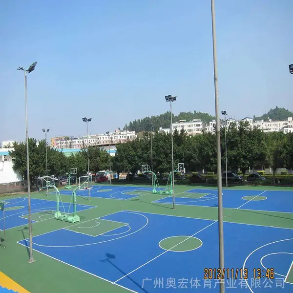 篮球场地建设成都伊,篮球场在宿舍内的学校