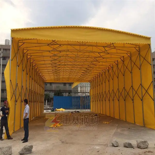 东莞横沥镇 定制遮阳雨棚 大型工地伸缩帐篷 供应篷房厂家