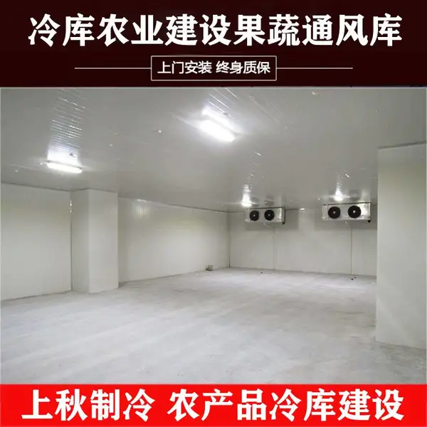 上秋制冷简易保鲜储藏冷库设备 水果气调冷库蔬果反季节项目设备