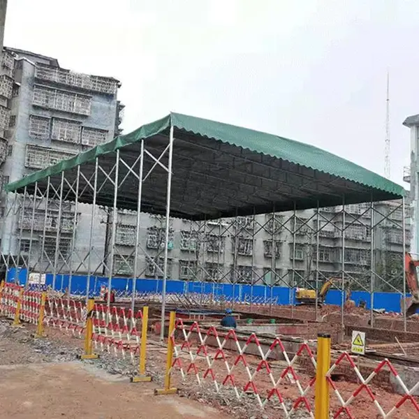 电动推拉棚 万州活动棚xywz-01 重庆移动棚防雨防晒