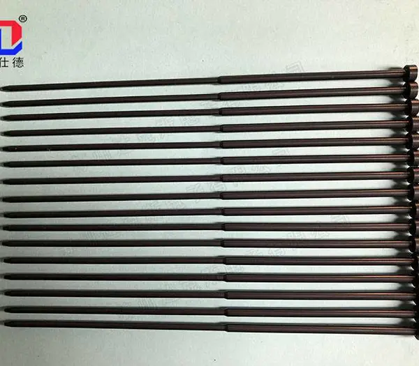 品牌模具配件 天仕德非标零件压铸模芯子滑块销子塑模热流道阀针镀钛加工