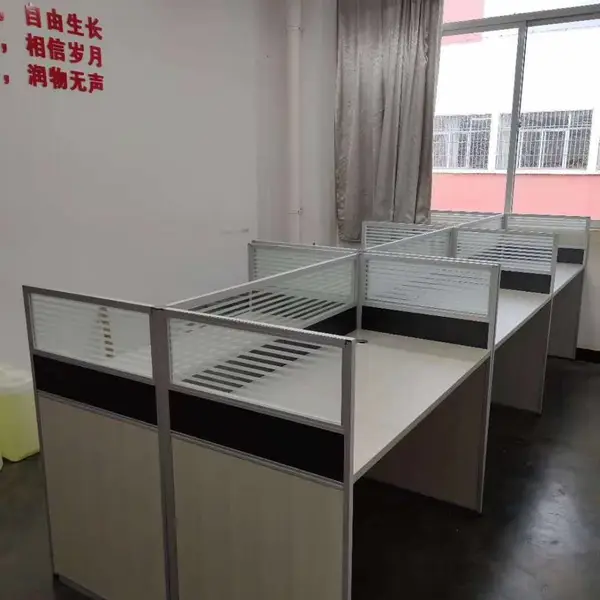 昆明实木办公桌 经理主管写字台带抽屉 胡桃色油漆桌厂家直销支持定制
